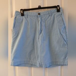 Izod Saltwater Chinos Men’s Shorts – Baby Blue – Size 33